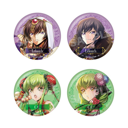 『コードギアス 反逆のルルーシュ ロストストーリーズ』缶バッジ /01 全8種【BOX】